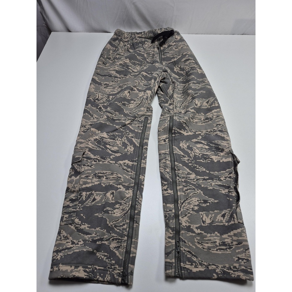 Massif Snow Pants Mens 32x31 Gray Camo Flame Resistant Fleece Lined Cargo